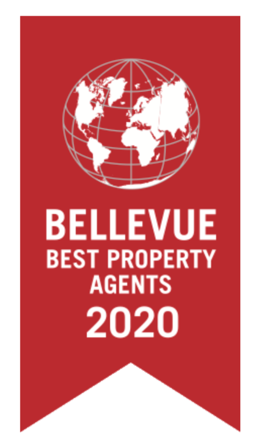 Award Bellevue Best Property Agent 2020