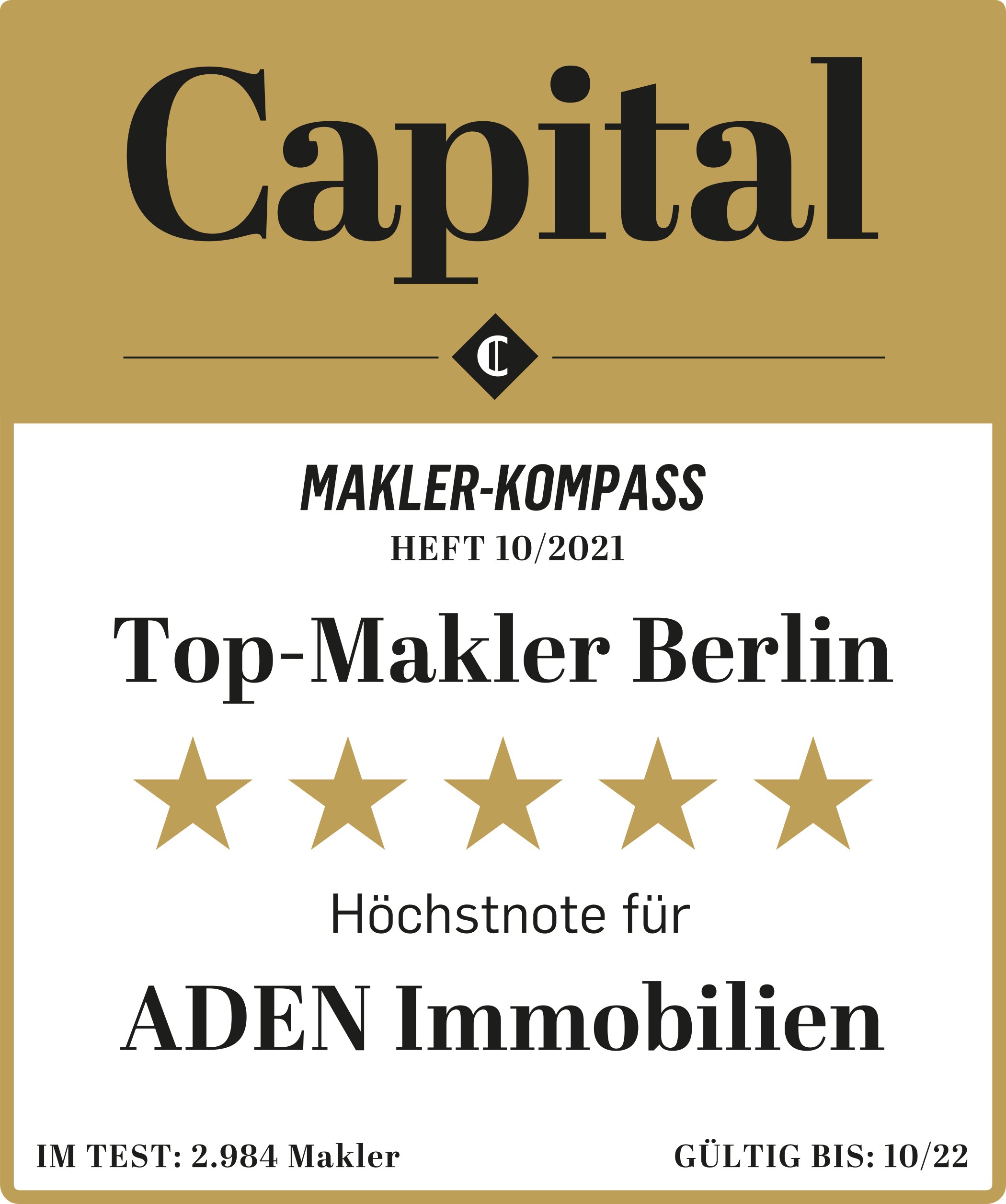 CAPITAL Top-Makler Berlin 2021