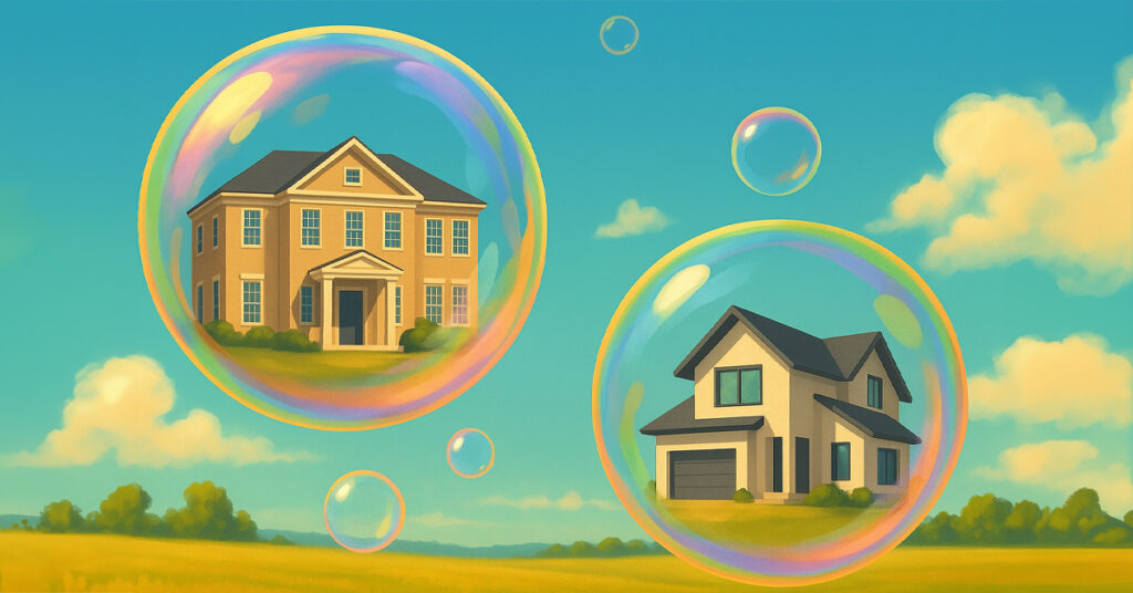 Soap bubbles between wish and reality